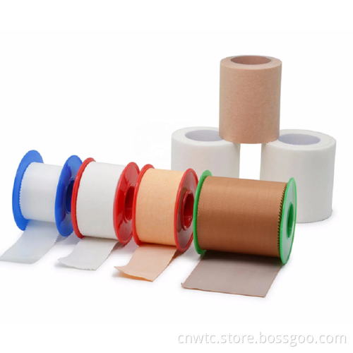 Real Factory Transparent PE Tape: Hypoallergenic Clear Adhesive Plastic Tape, Available in 2.5cm x 5m and Sizes of 1inch & 2inch
